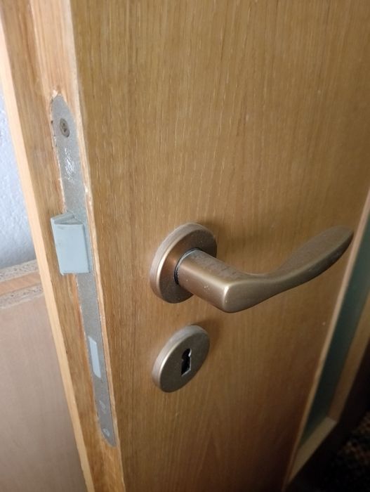 Uși de interior folie lemn masiv esență tare