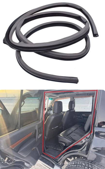 Уплотнитель двери Паджеро 4