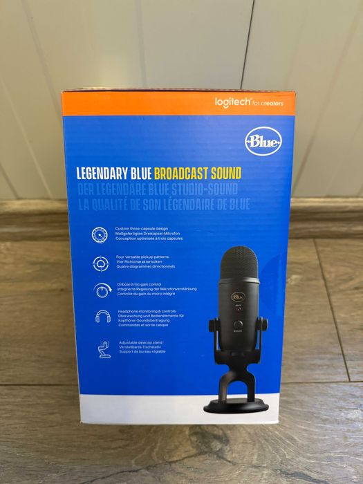 Microfon Logitech for creators  Yeti Professional