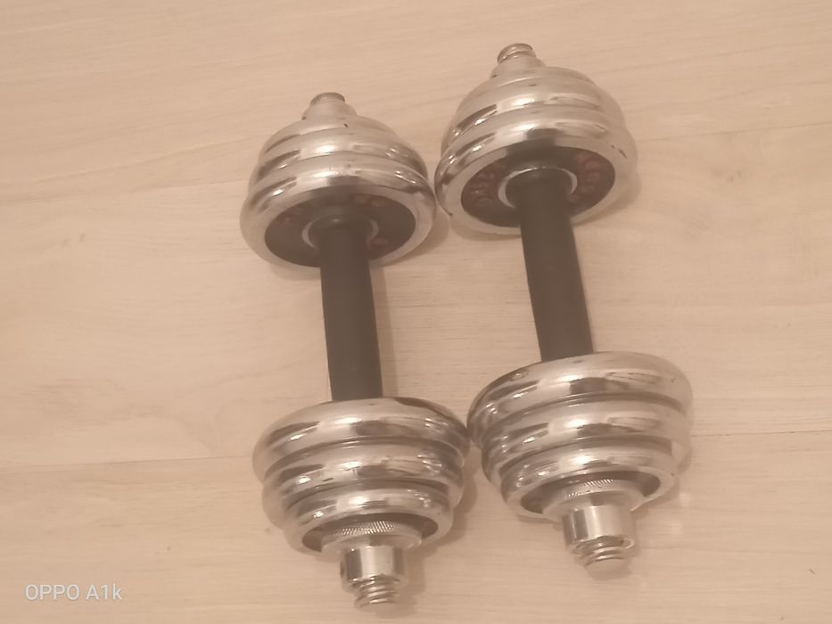 Гантели металлические