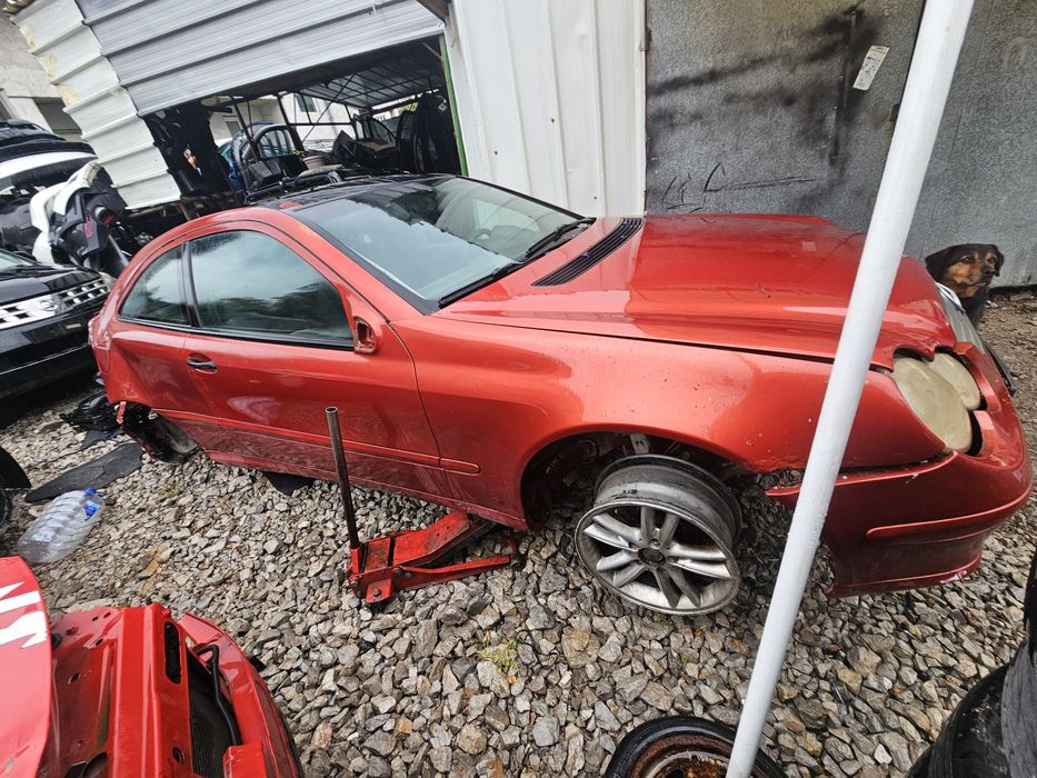 W203 sport coupe на части