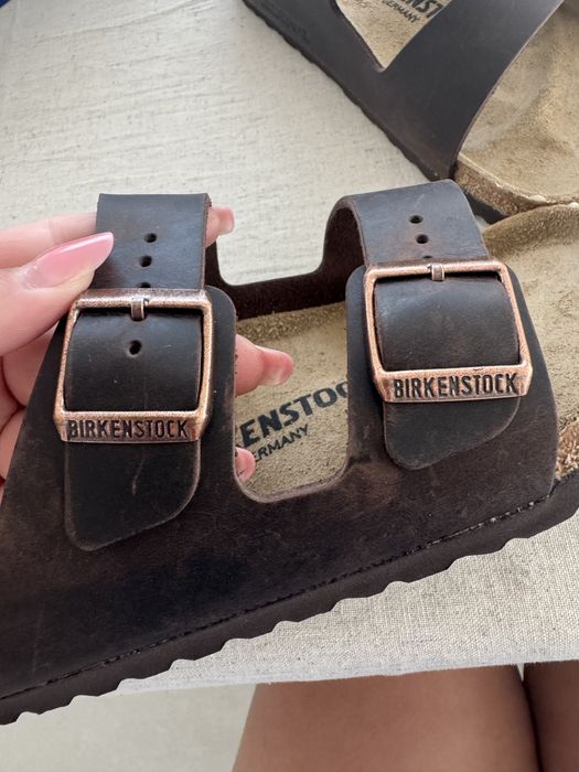 Birkenstock Arizona, 36, oiled Leather, Brown