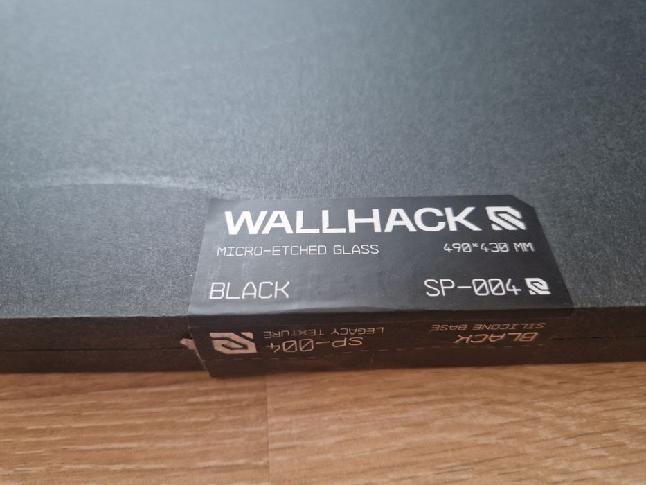 Mousepad/Glasspad sticla original WALLHACK SP-004,
