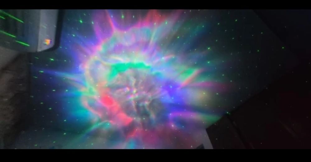 Lampa de veghe astronaut proiector lumina gaming