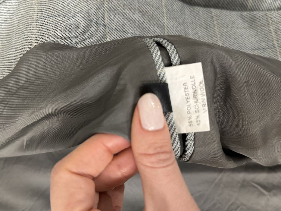 Сиво мъжко сако размер 52