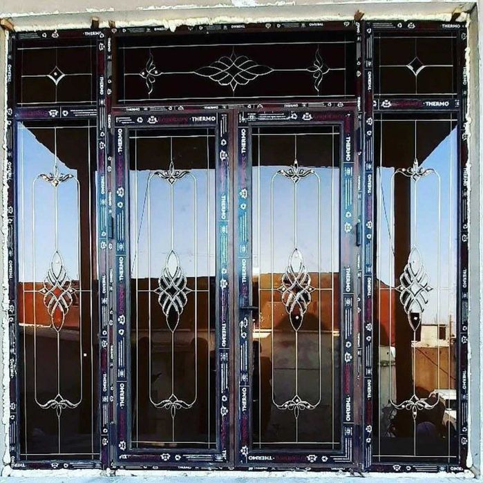 Акфа окно двери витражи акфа Эшик ромлар арзон нархда