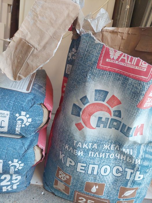 Плиточный клей  крепость