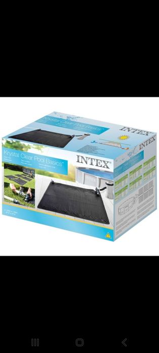 Intex нагреватель для бассейна коврик 28685