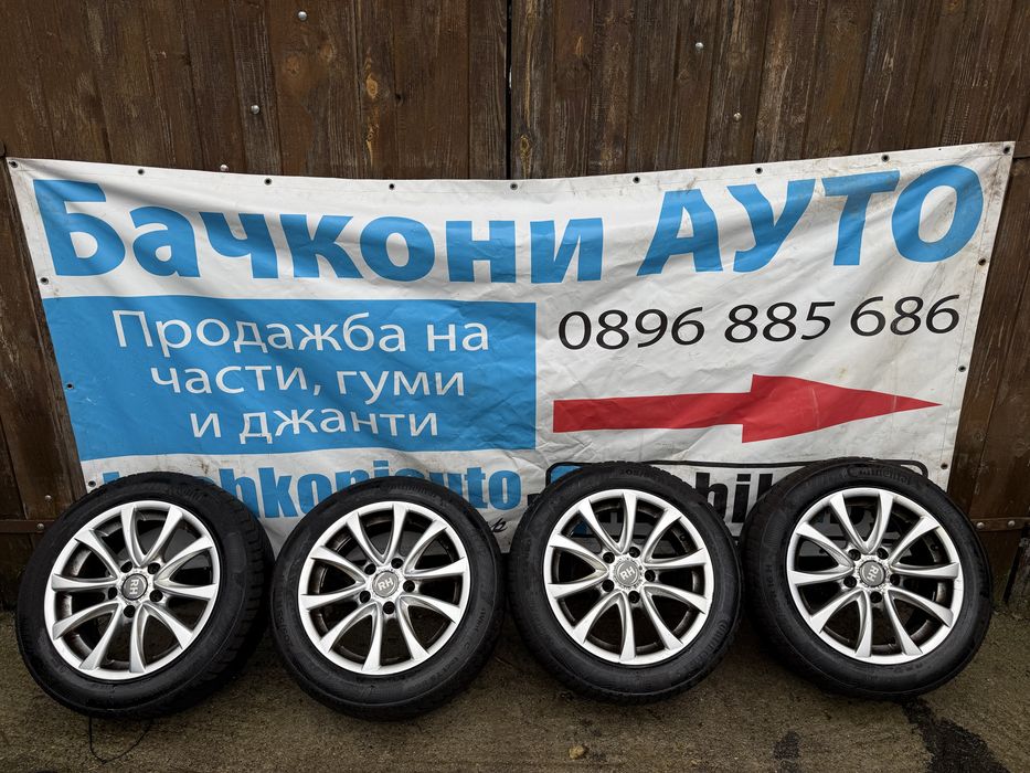 16 5х120 джанти с гуми