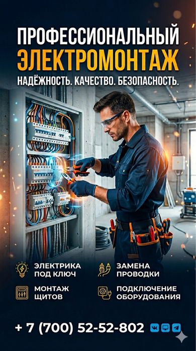 Профессиональный электромонтаж под ключ