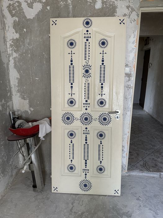 Usi Lemn Masiv Vopsite cu toc