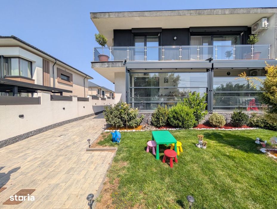 Casa premium 5 camere 141 mp Tunari | 0 comision | Vedere panoramica s