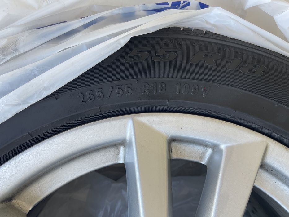 Jante 18 originale Bmw X5 F17 + Anvelope 255/50/18 Pirelli Run flat