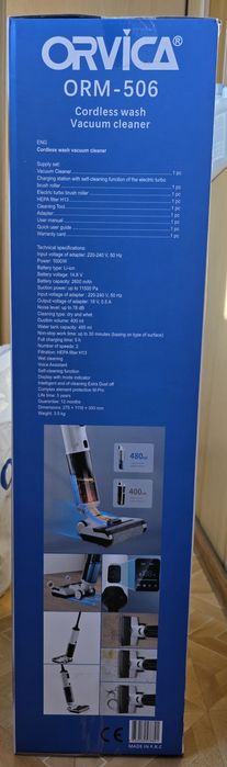 АБСОЛЮТНО НОВЫЙ Пылесос Orcica ORM-506