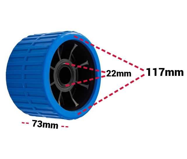 Килова ролка, ролка за колесар DOMAR