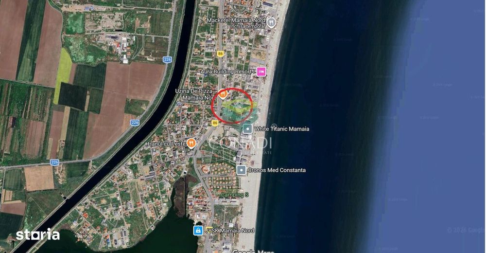 Teren de vanzare in Mamaia Nord - la 200 m de plaja!