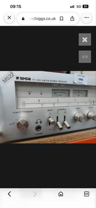 Vand tensai tr 1043  amplituner