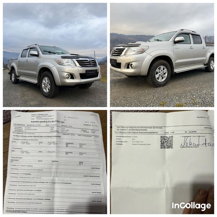 Toyota hilux 2.5 /144 cp