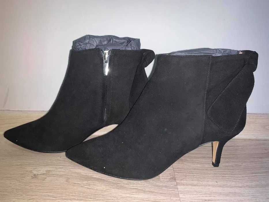 Дамски боти естествен велур