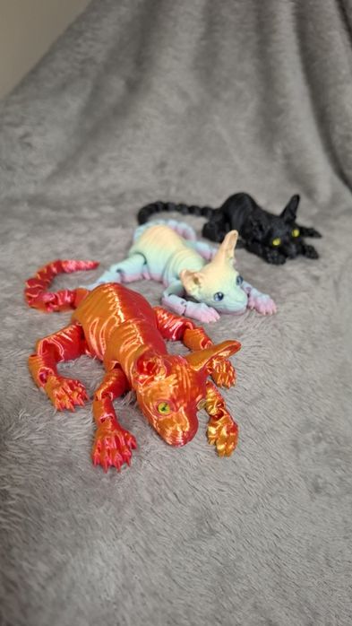 3d игрушки кошки