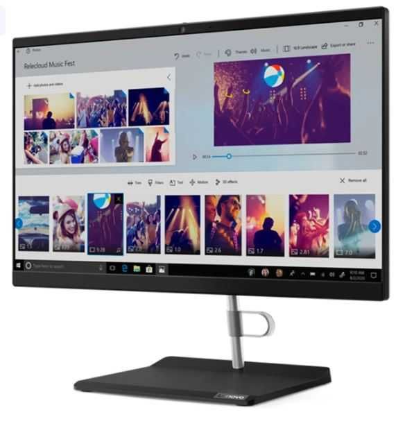 Моноблок Lenovo черного цвета