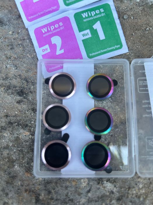 Протектори за камери на iPhone 14 Pro. Чисто нови.