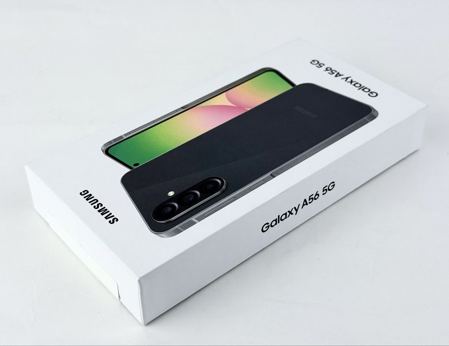 НОВ! Samsung Galaxy A56 5G 128GB 8RAM Graphite 2г. Гаранция!