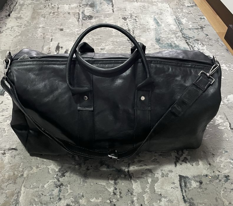 Geanta de voiaj/transport/sala/gym/travel bag din piele naturala