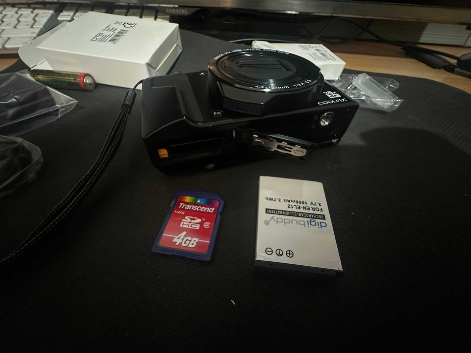 nikon coolpix a1000 culoare negru fata spate lateral deosebit frumos