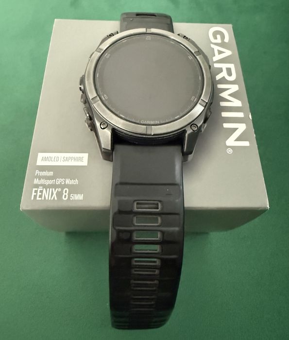 Garmin Fenix 8 Amoled  Sapphire Titanium51mm