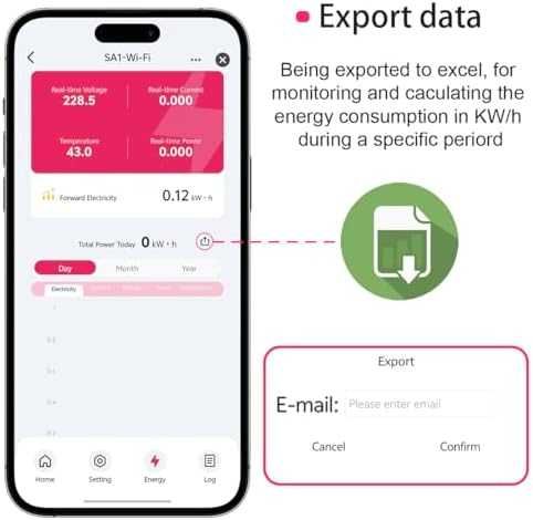 TONGOU WiFi еднофазен смарт електромер 50A с CT