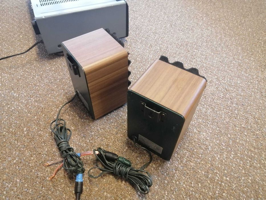 Audio vintage deck Denon + boxe Summit