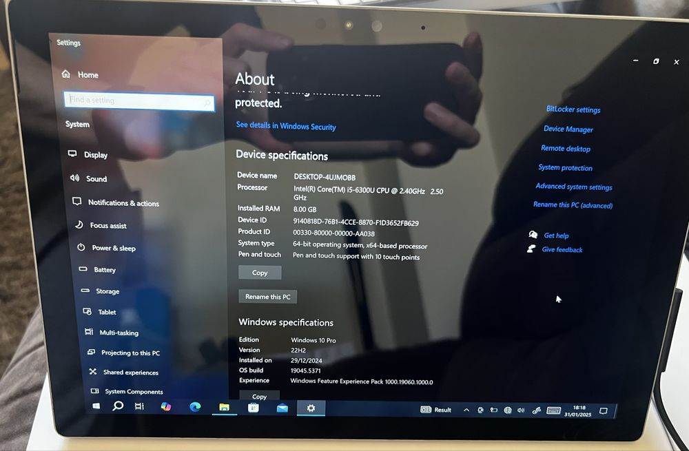 Microsoft Surface Pro 4 С ПРОБЛЕМИ