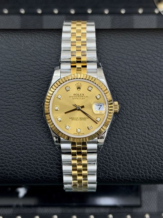 Rolex Dare-Just 31mm Champagne Dial - ETA -