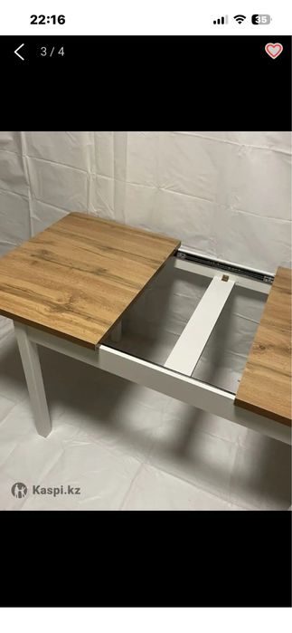 Стол раздвижной в подарок 4 стульев