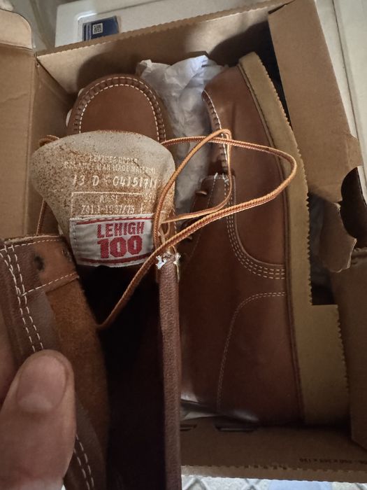 Новые винтажные ботинки Lehigh 100