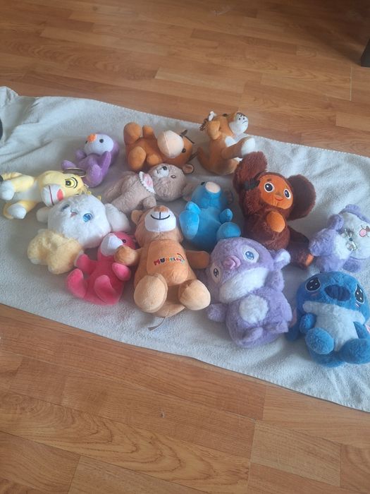 Мягкие игрушки разные