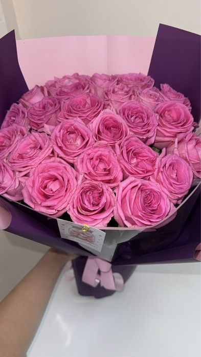 Продам свежий букет розы. 25штук за низкую цену