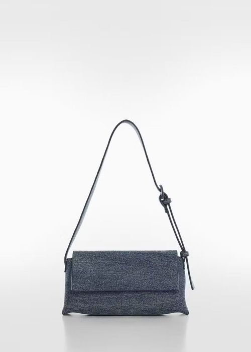 MANGO. Стильная джинсовая сумка