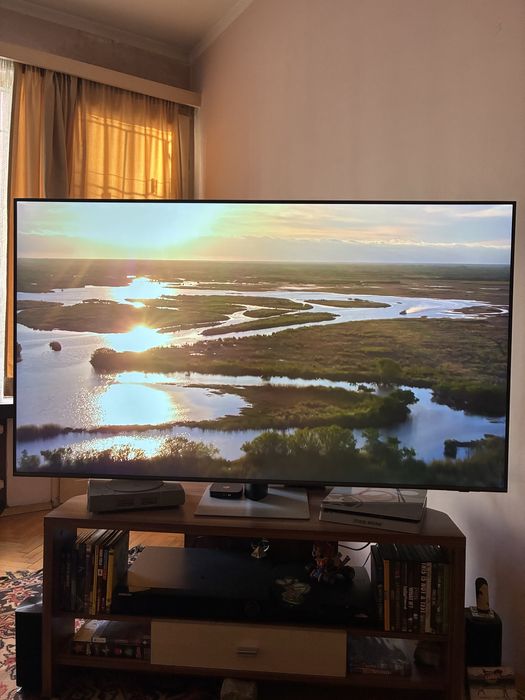 Samsung q70c 65 инча QLED 4K smart tv quantum processor