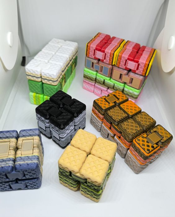 Инфинити кубче - 3д принт | антистрес играчка