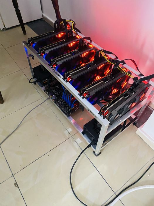 Ригове за крипто валута/Копачки/Видео карти RX6600