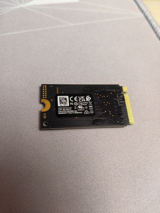 Продам SSD M.2 на 1TB (Gen4) 2240/2242