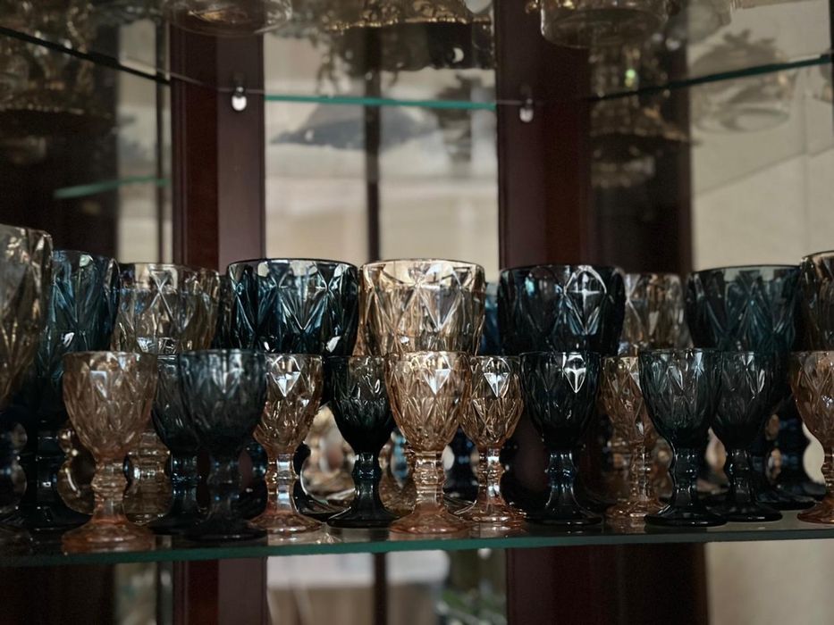 Фужера с рюмками