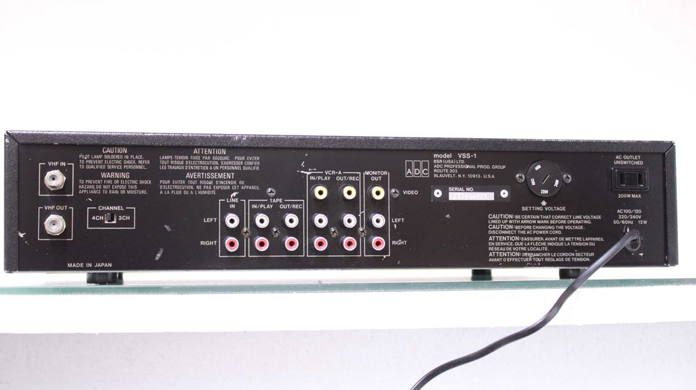 Audio/Video processor,EQ,4xaux in,ADC(Japonia).
