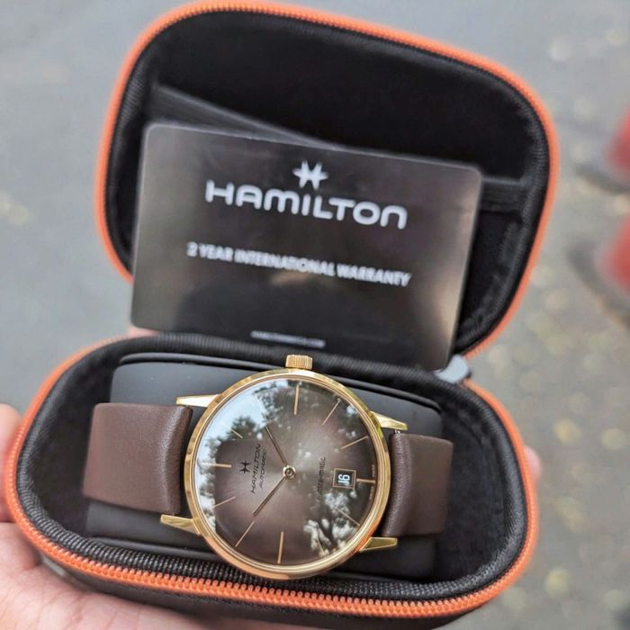 Швейцарские часы Hamilton, механические