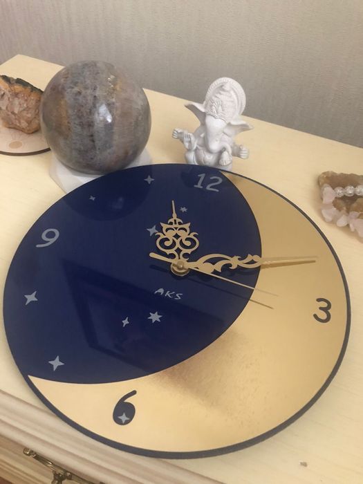 Часы Луна настенные