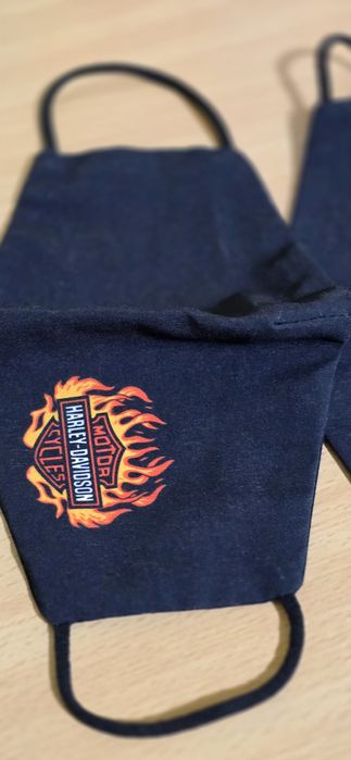 2 buc Măști reutilizabile Harley Davidson bumbac