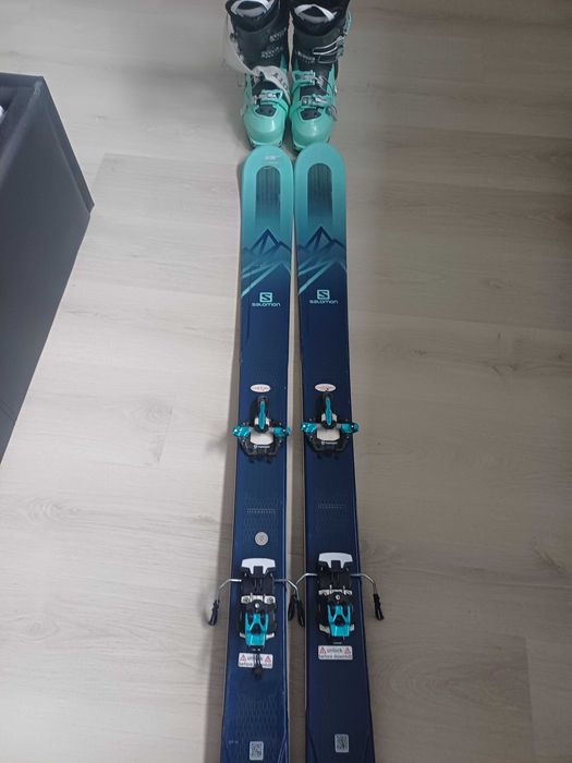 Vand: Set Schi de tură damă Salomon MTN Explore 88 + Marker + Scott