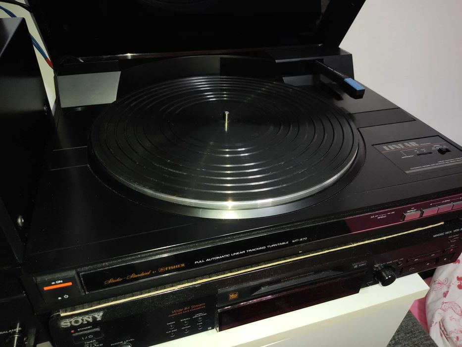 Pick-up linear full automatic Fisher MT-870 muzica relax
